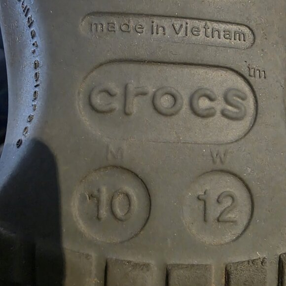 Crocs Unisex Classic Clog 10001-0DA Slate Grey Men's Size 10 / Womens 12 - Picture 12 of 12